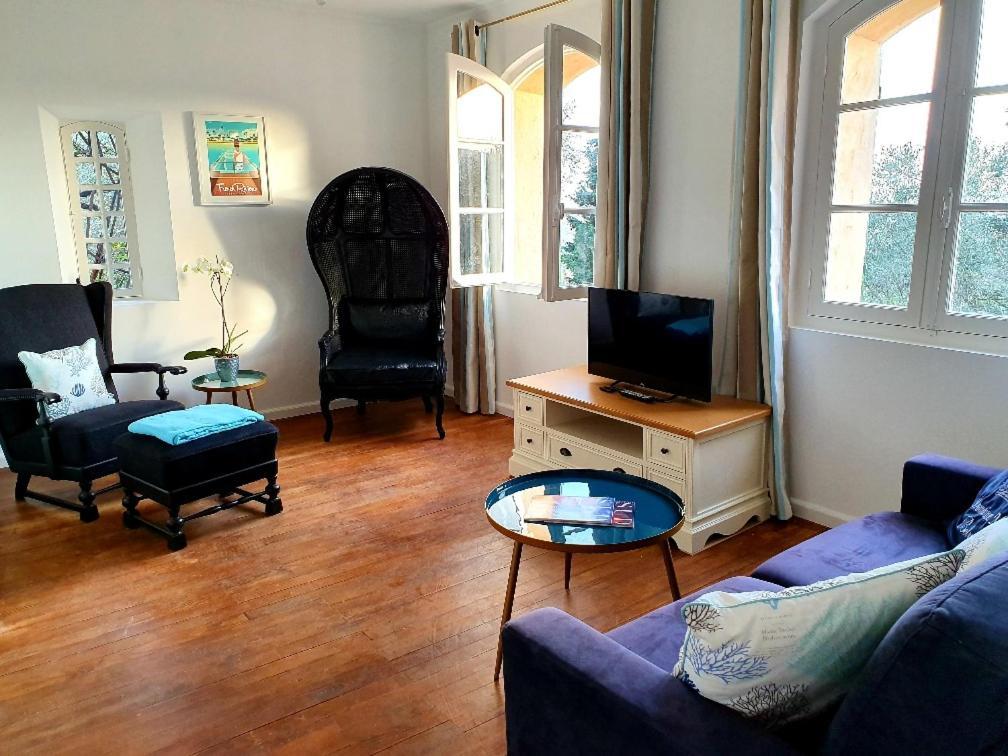 Apartment Picasso In Large Park With Heated Pool Chateauneuf-Grasse Exterior foto