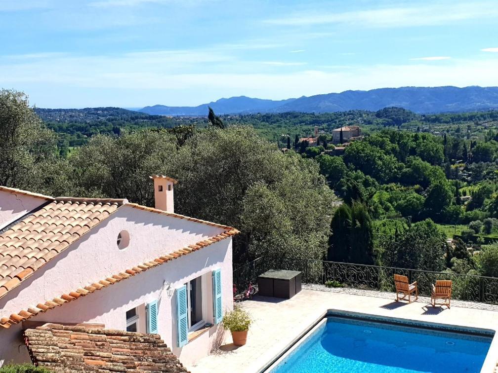 Apartment Picasso In Large Park With Heated Pool Chateauneuf-Grasse Exterior foto