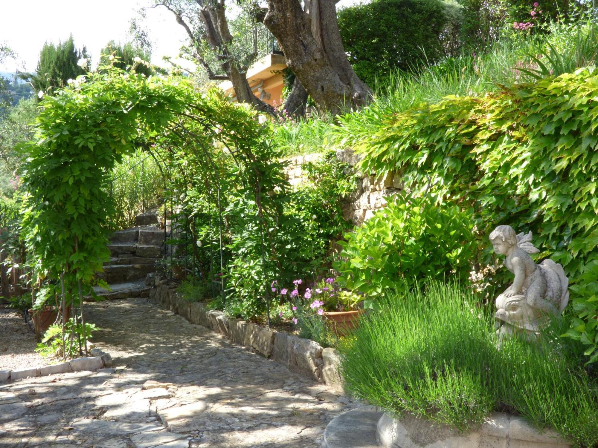 Apartment Picasso In Large Park With Heated Pool Chateauneuf-Grasse Exterior foto